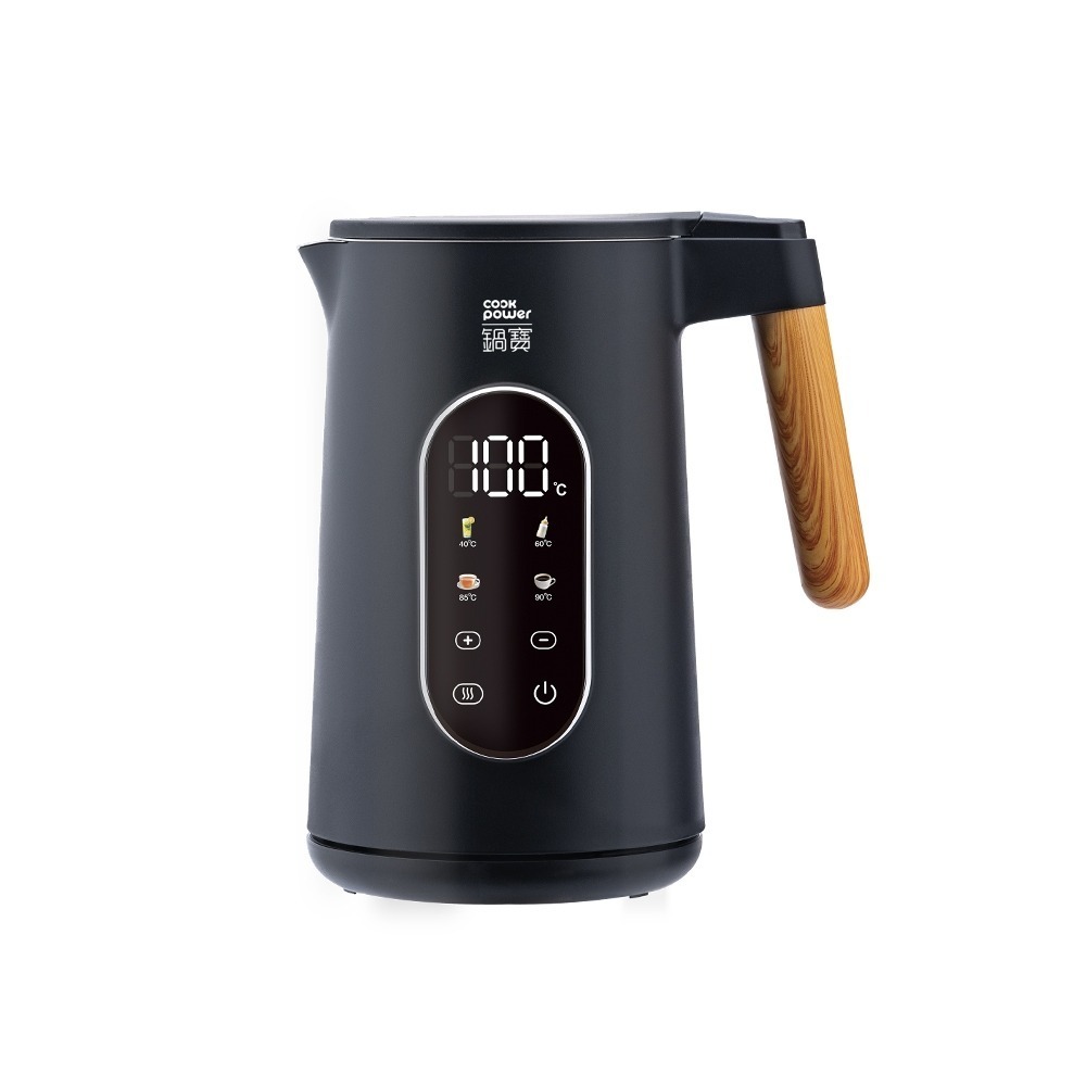 【鍋寶】智能溫控快煮壺1.8L KTP-8181(黑色)-細節圖2