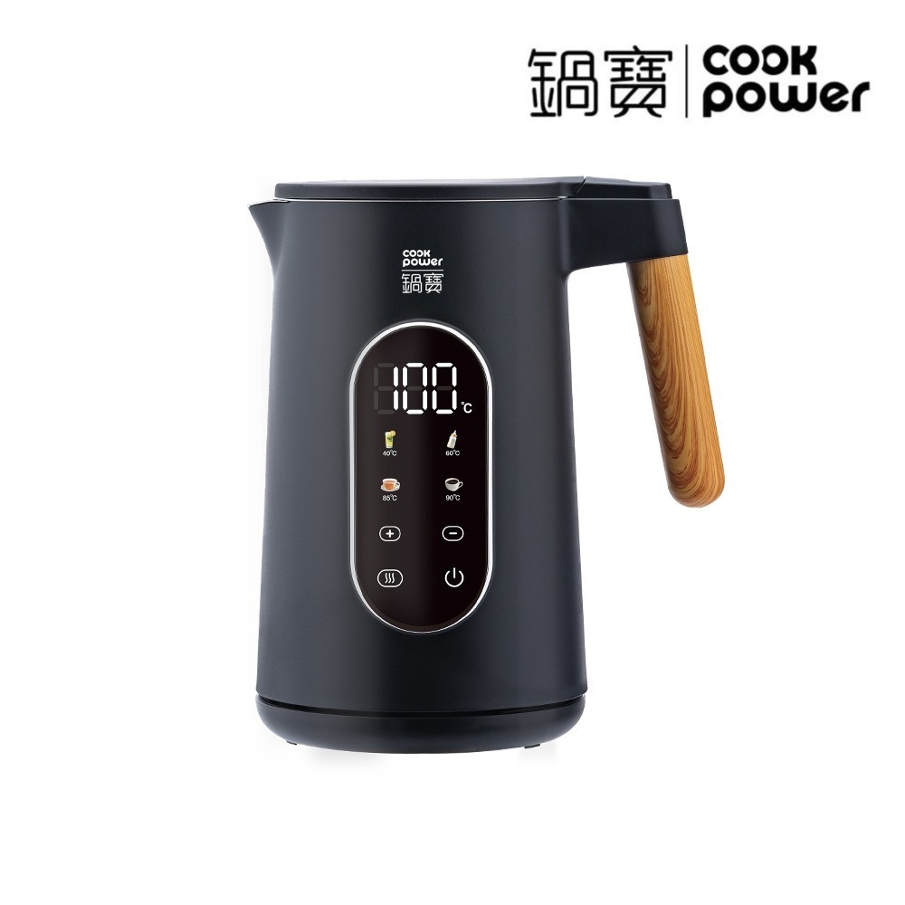 【鍋寶】智能溫控快煮壺1.8L KTP-8181(黑色)-細節圖3