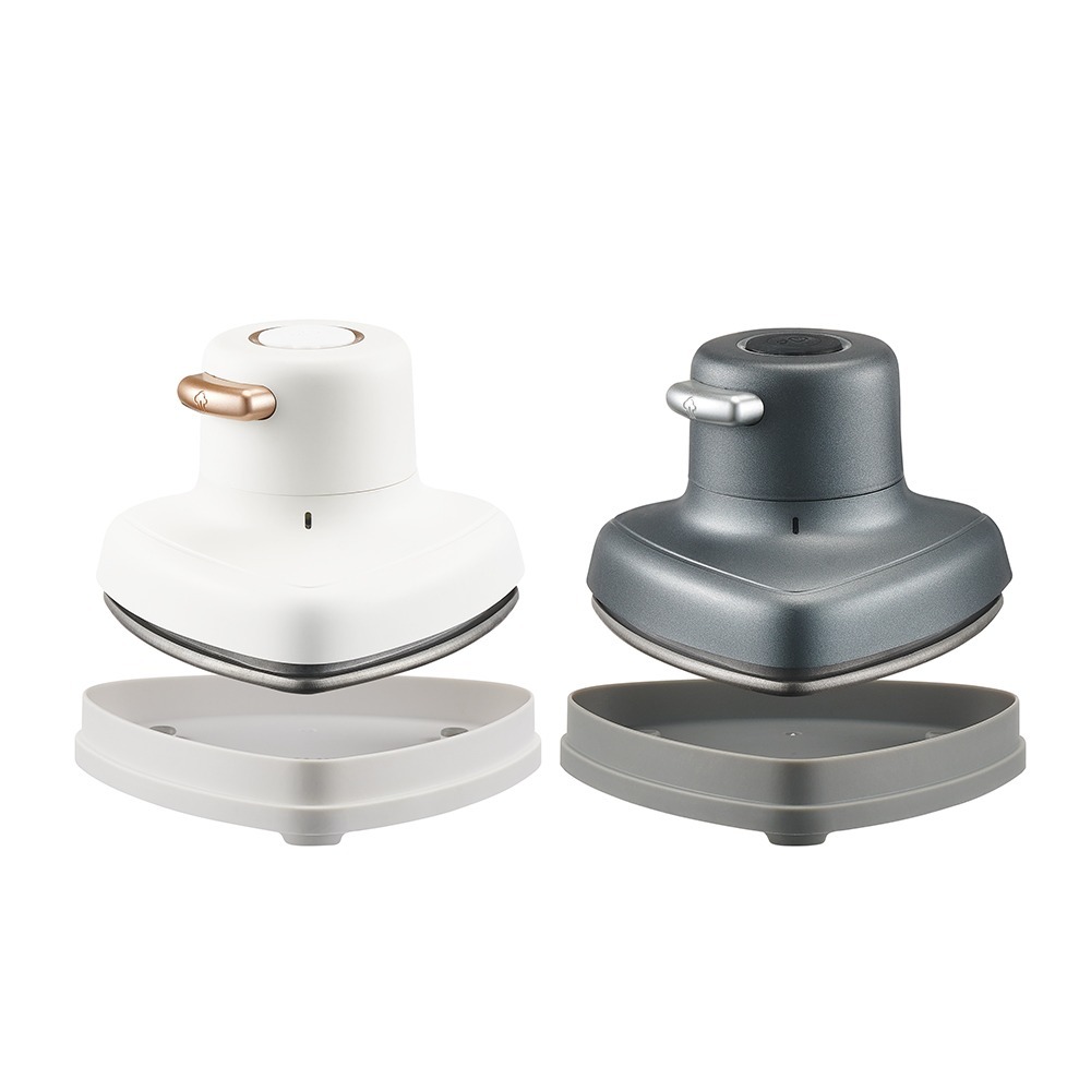 【KINYO】迷你蒸氣熨斗 HMH-8420(灰/白)-細節圖2