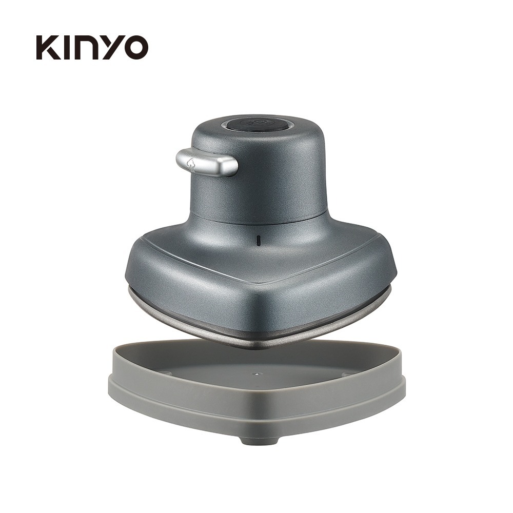 【KINYO】迷你蒸氣熨斗 HMH-8420(灰/白)-規格圖2