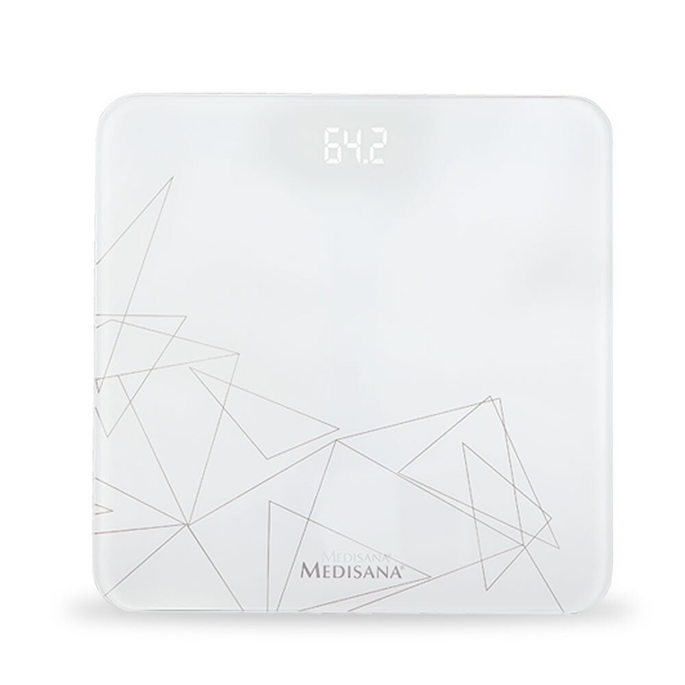 【德國medisana】純白幾何體重計(PS437)-細節圖2