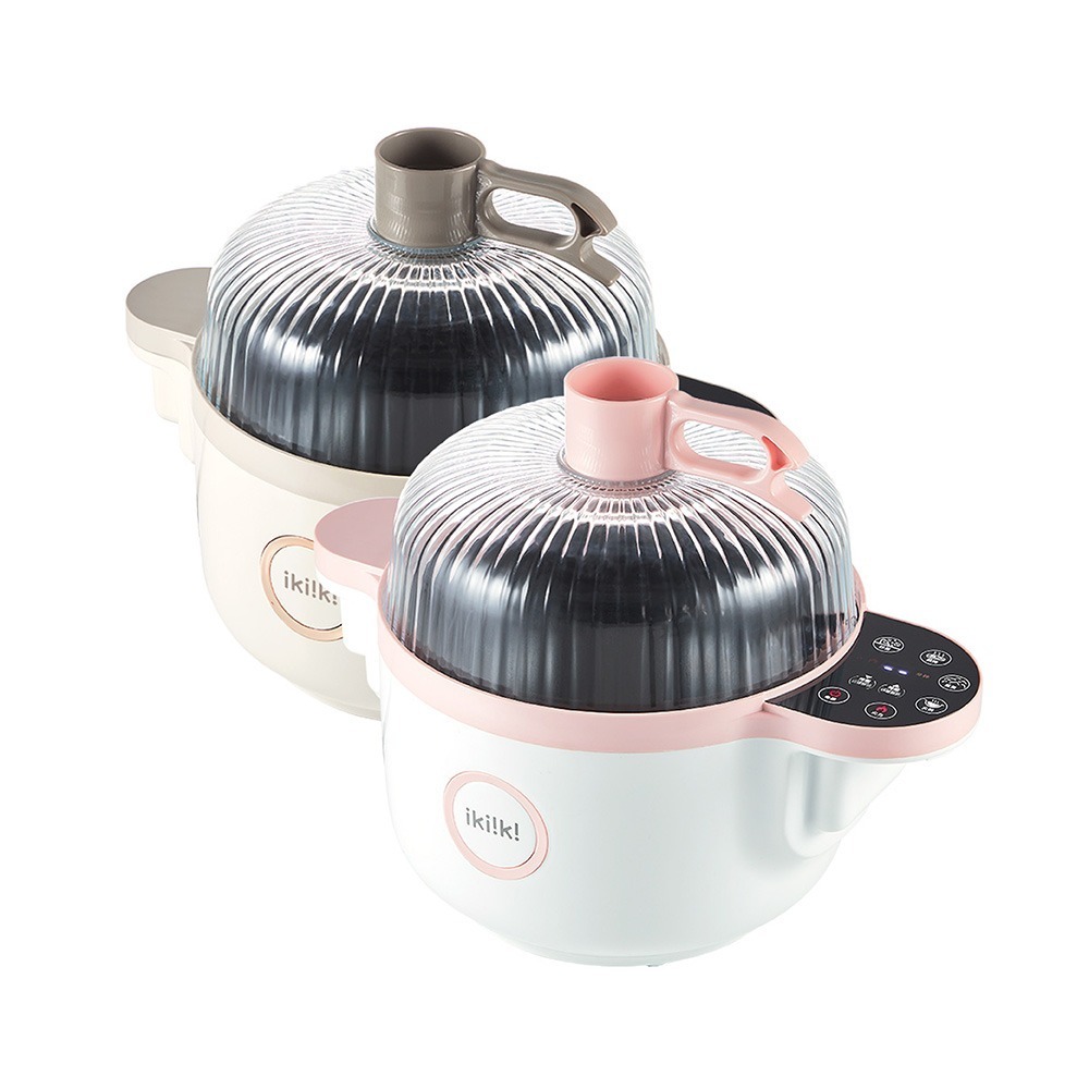 【Ikiiki伊崎】微電腦多功能自動炒菜機 IK-MC3701(櫻花粉)｜IK-MC3702(燕麥杏)-細節圖2