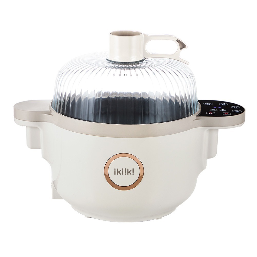 【Ikiiki伊崎】微電腦多功能自動炒菜機 IK-MC3701(櫻花粉)｜IK-MC3702(燕麥杏)-細節圖3