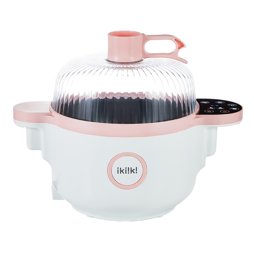 【Ikiiki伊崎】微電腦多功能自動炒菜機 IK-MC3701(櫻花粉)｜IK-MC3702(燕麥杏)-細節圖4