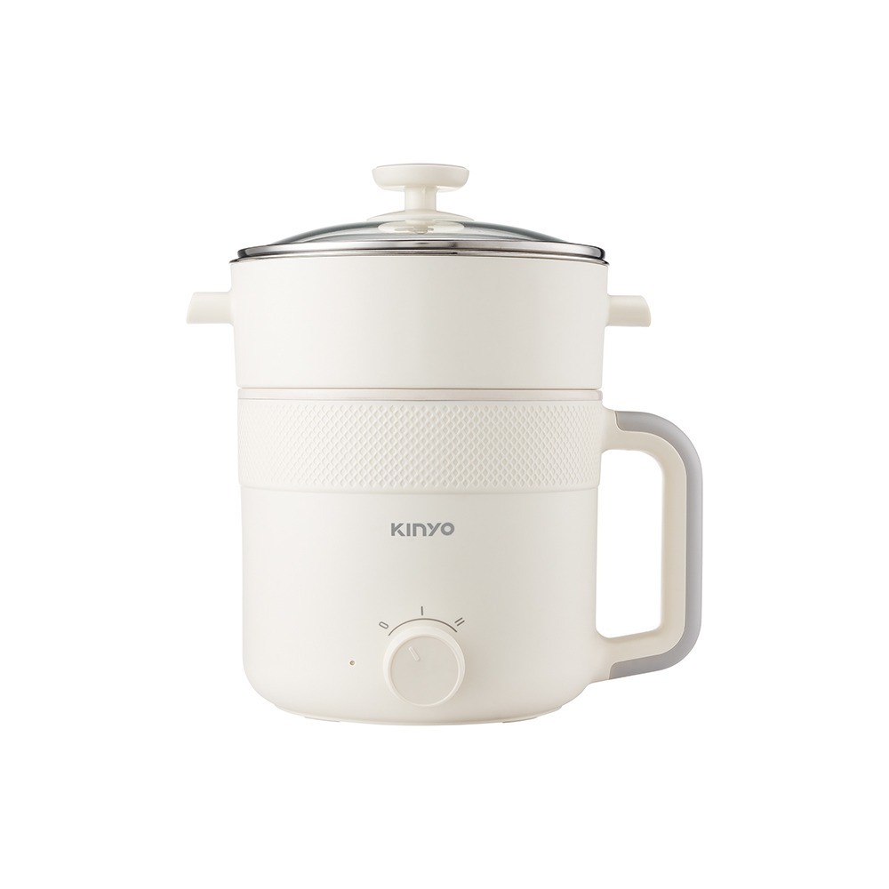 【KINYO】多功能陶瓷蒸煮美食鍋1.7L(FP-0901)-細節圖2