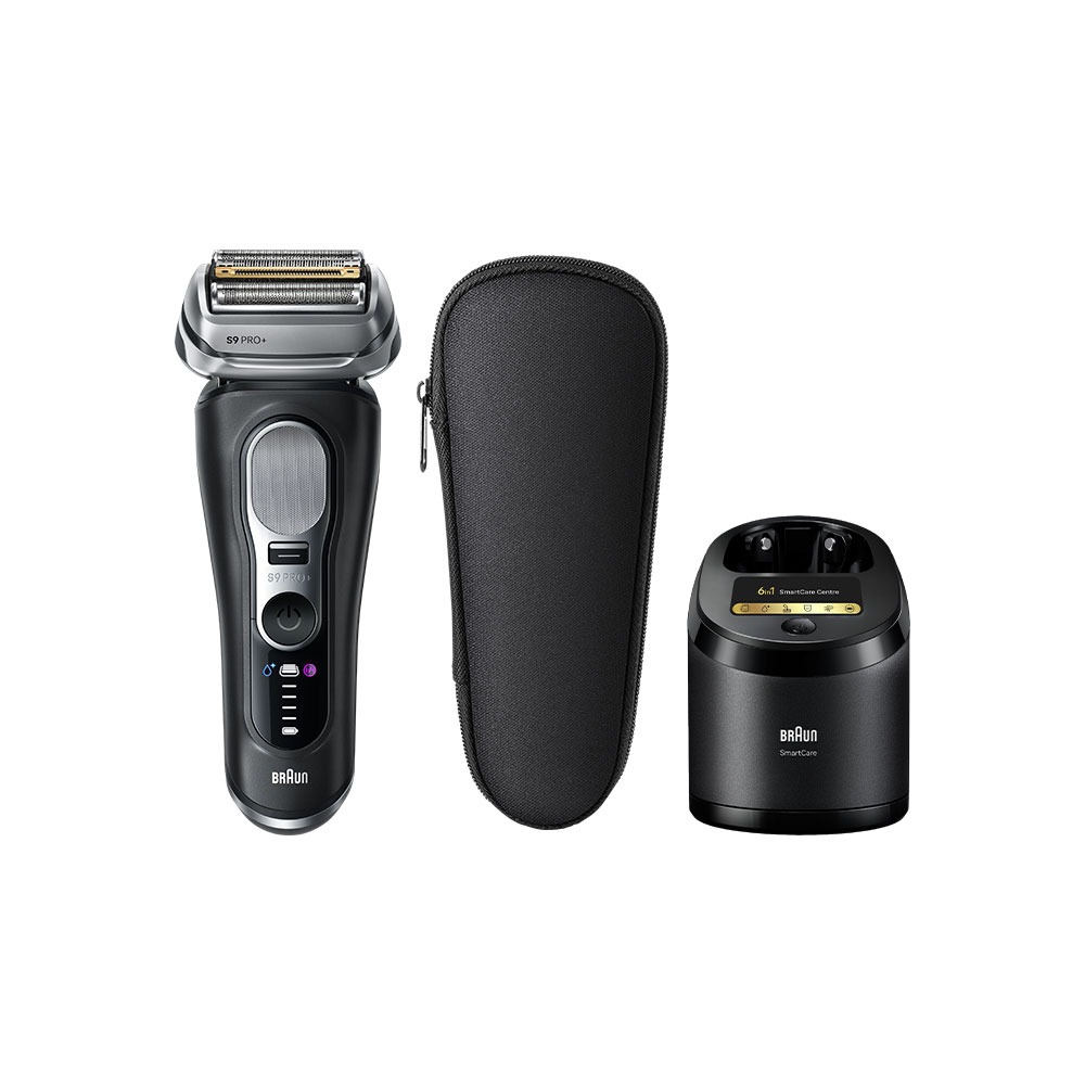 【德國百靈BRAUN】旗艦新9系列PRO+諧震音波 自動清洗電鬍刀(9660cc)-細節圖2