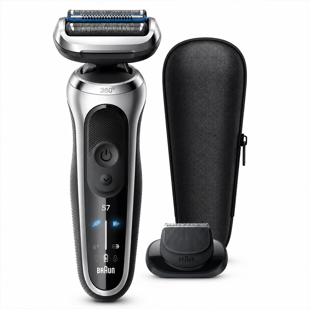 【德國百靈BRAUN】新7系列 PRO 360°靈動親膚電鬍刀73-N85010s-細節圖2