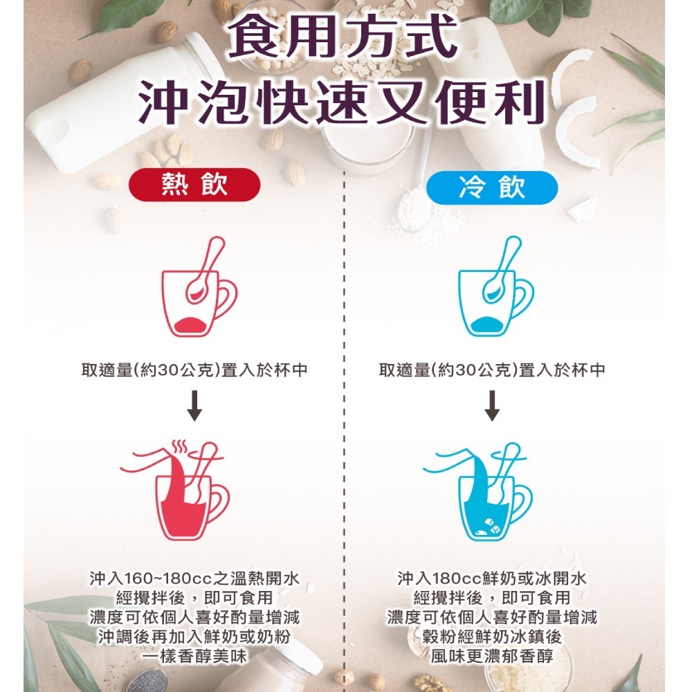 【禾園生技】旺伯有機 有機黑米黑芝麻飲 (480g/罐)x2罐 EXP 2027-01-15-細節圖6