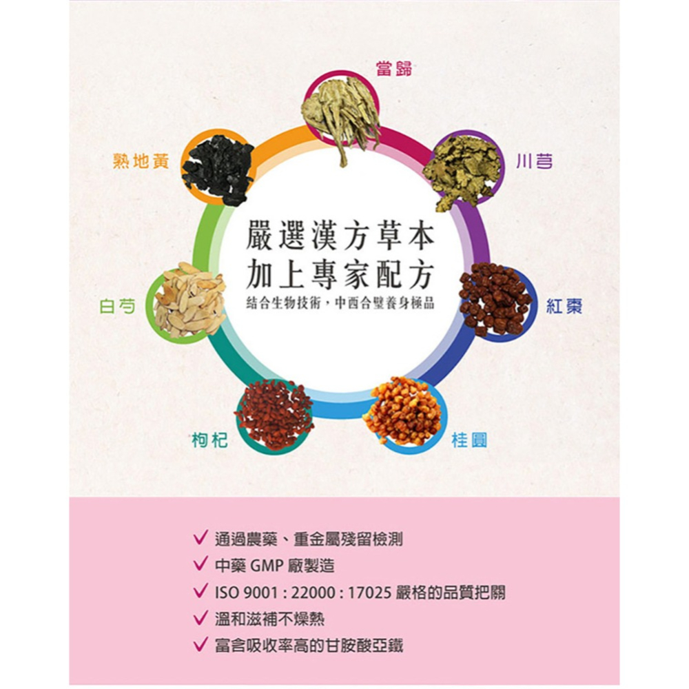 【官方授權經銷】李時珍 零卡四物鐵飲料 6瓶/盒-細節圖4