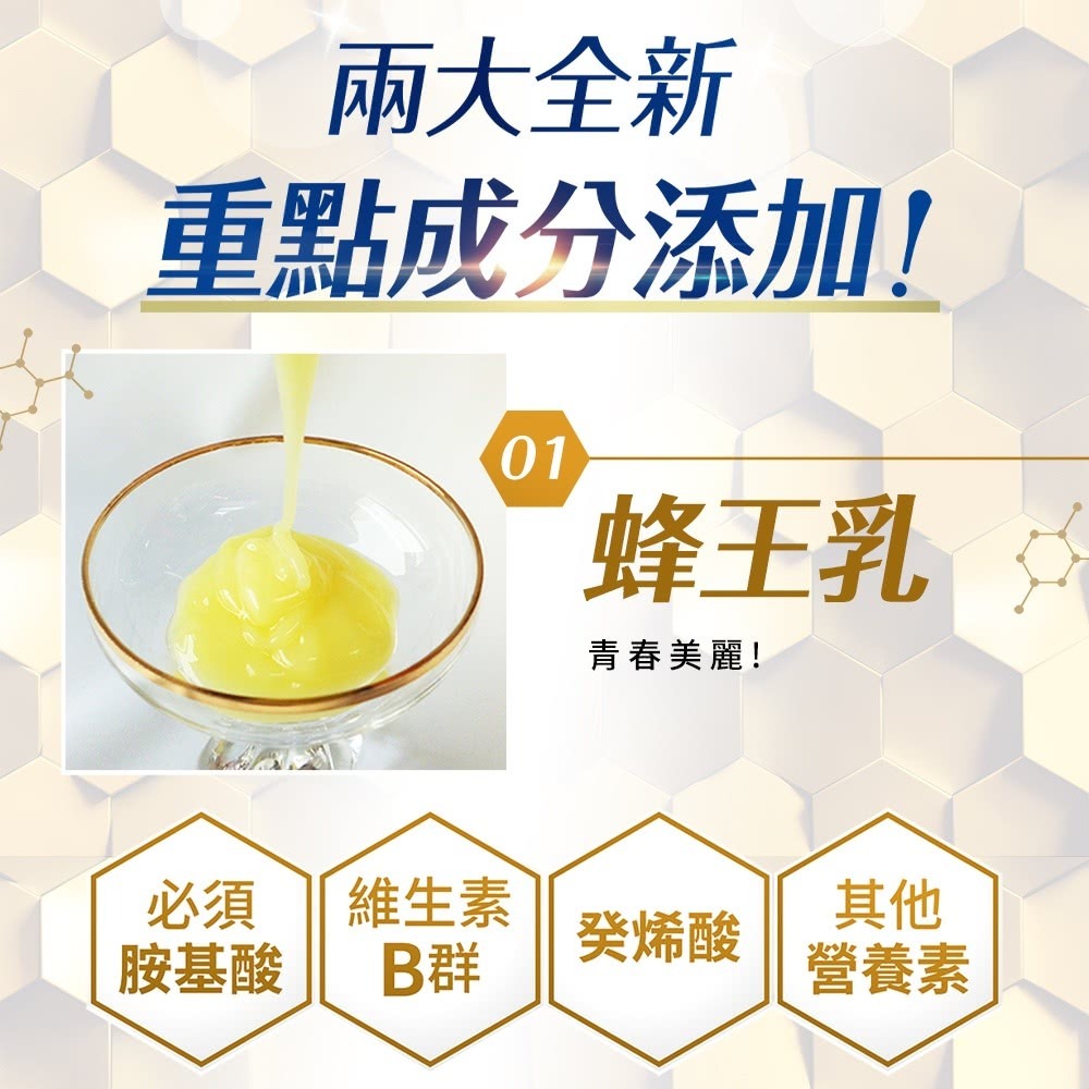 【Simply 新普利】新普利蜂王乳夜酵素EX錠30顆/盒(楊丞琳 代言推薦)-細節圖8