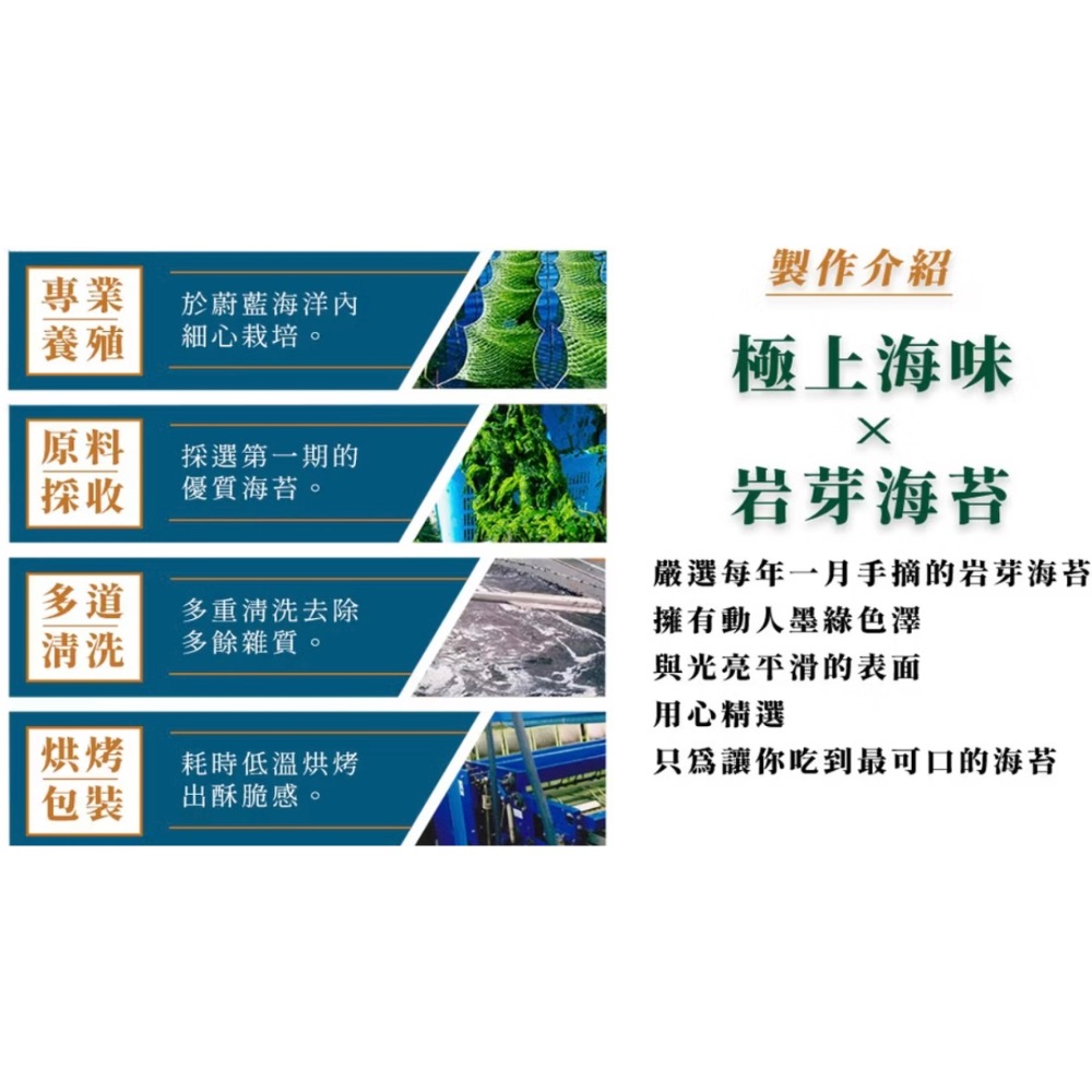 （公司貨）丞果100%純橄欖油海苔 梅子海苔 海苔酥 韓式 飯捲 奧利塔 OLITALIA-細節圖5