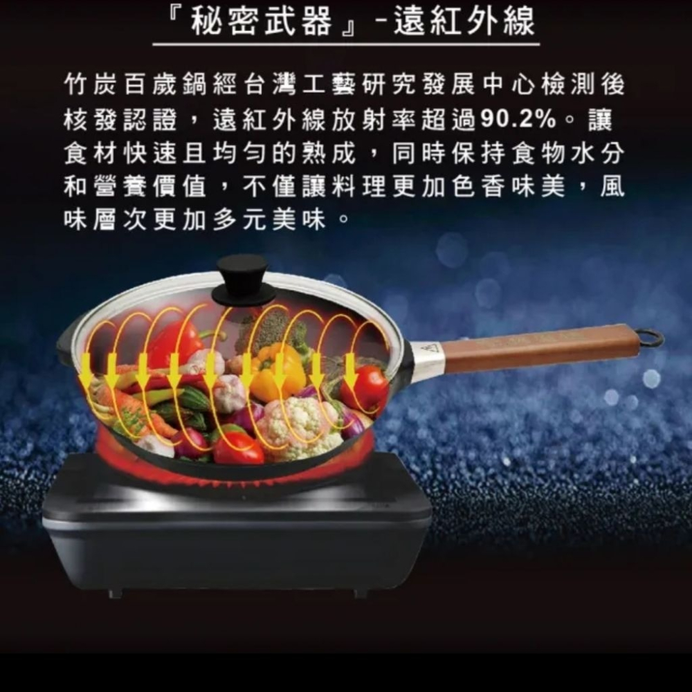 【婦樂透】售後有保障 大促🎉新款28cm單柄萬用炒鍋+新款26cm單柄平煎鍋-細節圖5