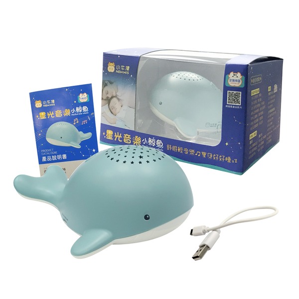 小牛津-星光音樂小鯨魚~舒眠輕音樂，寶貝好好睡Zzz-細節圖2