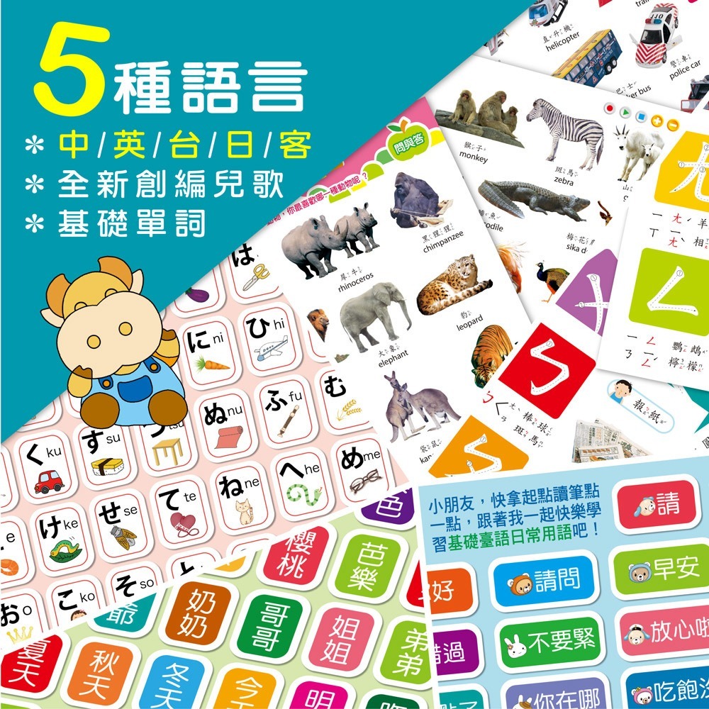 小牛津-黃金升級版48件組全腦開發點讀大寶盒~超大容量32G點讀筆，可自製點讀有聲書  送躲貓貓-細節圖3