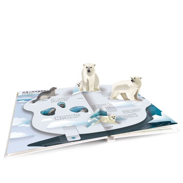 禾流-小小知識家動手大發現-動物/汽車/史前生活/冰雪動物/火山/太空人AMAZING！-細節圖2