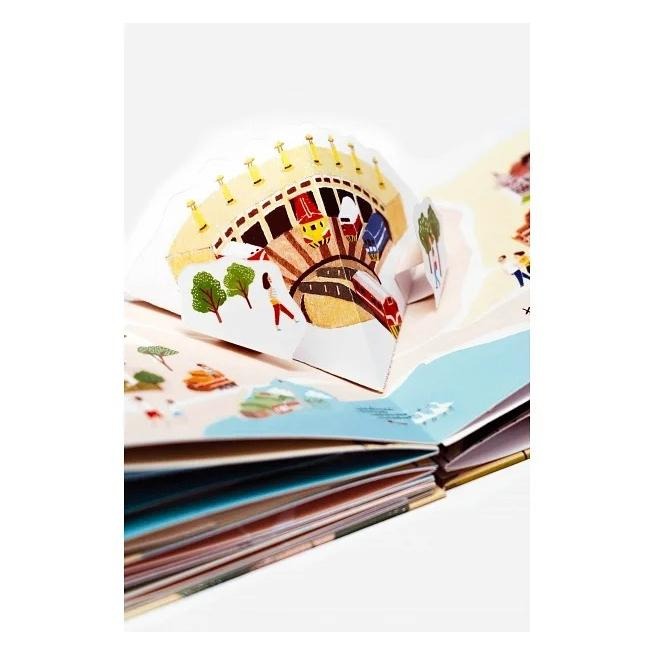 聯經 台灣地圖立體書遊戲套組【台灣地圖立體書 + 樂遊台灣牌卡遊戲】（樂遊台灣拼圖）加贈 台灣地理小百科小書-細節圖7