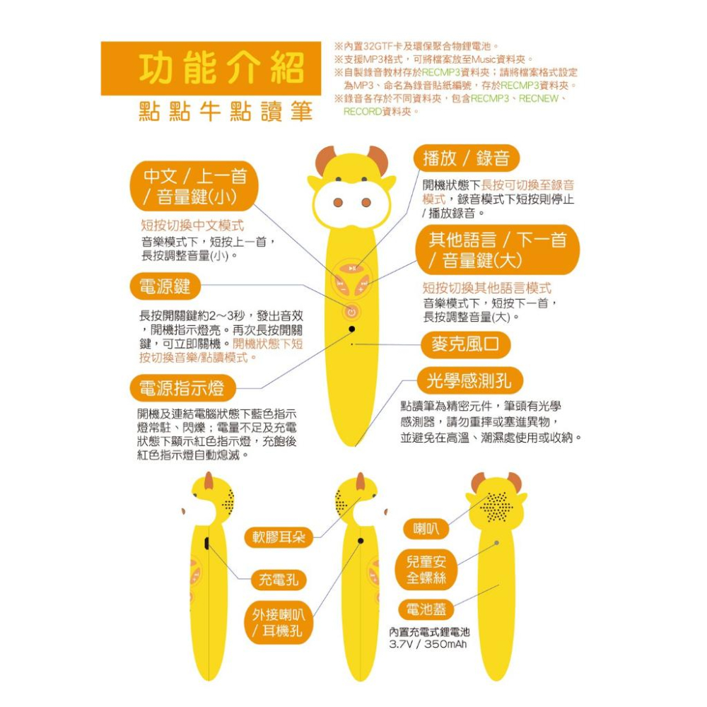 小牛津/【小牛津】50件組-啟蒙DIY自製教材百寶盒~把家裡的繪本都變成點讀書+躲貓貓-細節圖2