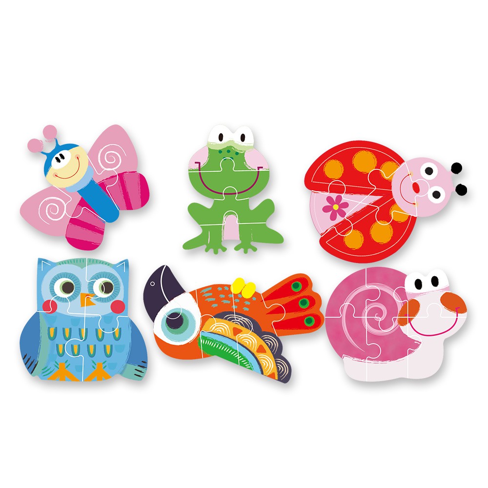 世一/鐵盒木製拼圖-海洋動物、草原動物、昆蟲世界、交通工具、交通工具2 單款-細節圖5