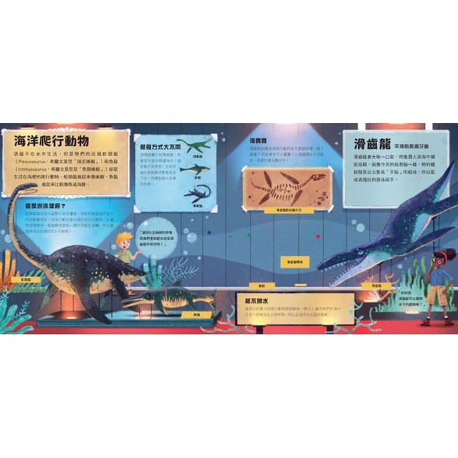 水滴/打造你的恐龍博物館（內含5組史前恐龍立體模型）-細節圖7