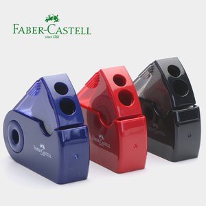 輝柏/ 輝柏 FABER-CASTELL 粗芯大三角2B鉛筆72CT/支+ 旋轉雙孔削鉛筆器-顏色隨機 組合賣場-細節圖2