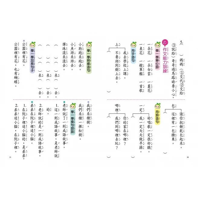 京采/低年級作文好簡單、中年級作文有深度、 高年級作文有內涵 單本賣場-細節圖3