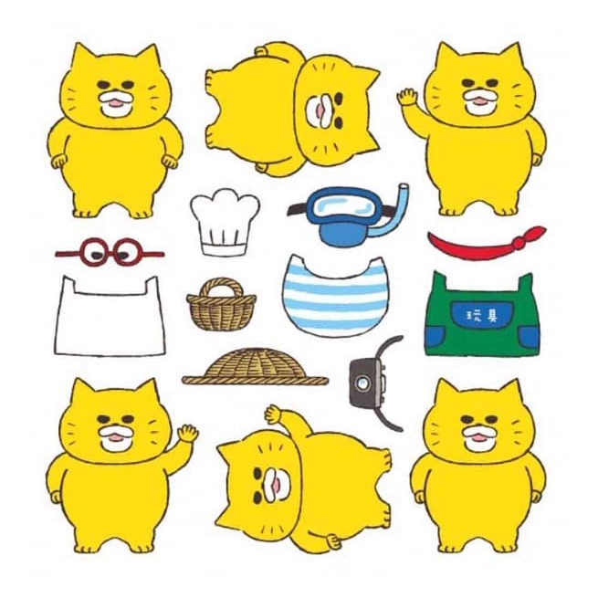 東方/野貓軍團去郊遊 貼紙遊戲書-細節圖5