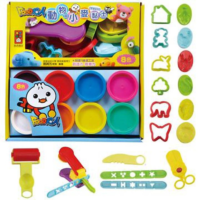 風車/食物篇小麥黏土8色-FOOD超人-細節圖5