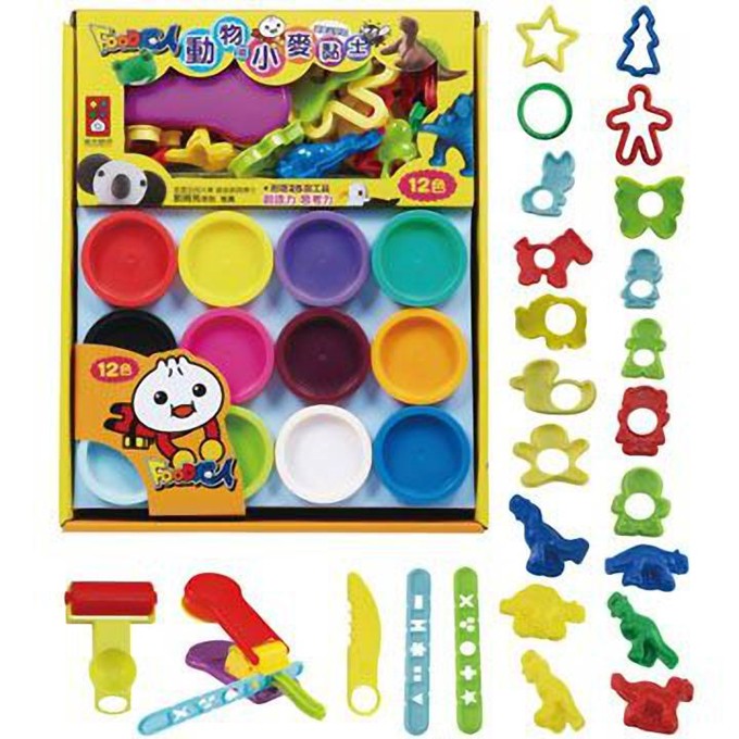 風車/食物篇小麥黏土8色-FOOD超人-細節圖6