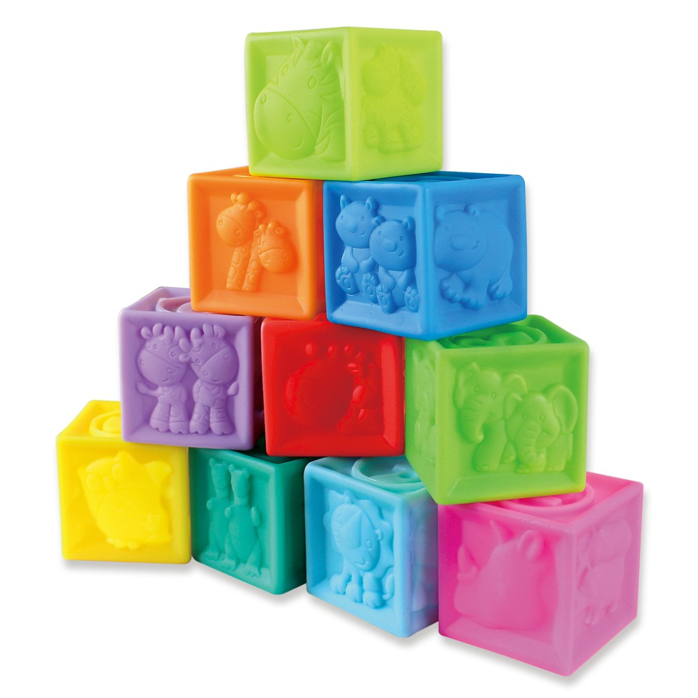 風車/ Baby數字動物軟積木-FOOD超人*新版*-細節圖3