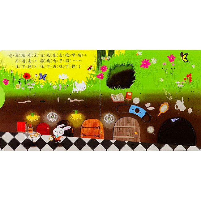 上人/愛麗絲夢遊仙境(推拉轉)-細節圖2