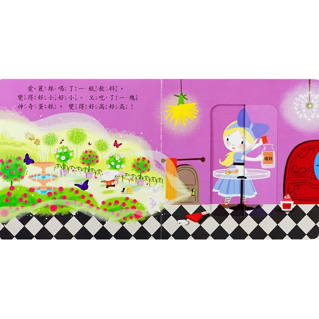 上人/愛麗絲夢遊仙境(推拉轉)-細節圖3