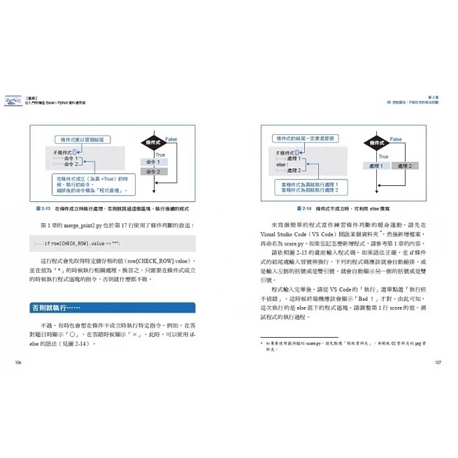 采實/【圖解】從入門到精通Excel╳Python資料處理術：搭配工作實務場景，輕鬆學會除錯、擷取、排序、彙整指定數據，-細節圖3