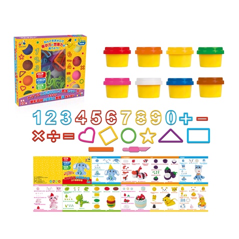 樂彩森林/樂彩森林小麥黏土教學組-英文字母、小麥黏土教學組-數字圖形 單款賣場-細節圖2