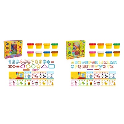 樂彩森林/樂彩森林小麥黏土教學組-英文字母、小麥黏土教學組-數字圖形 單款賣場-細節圖3