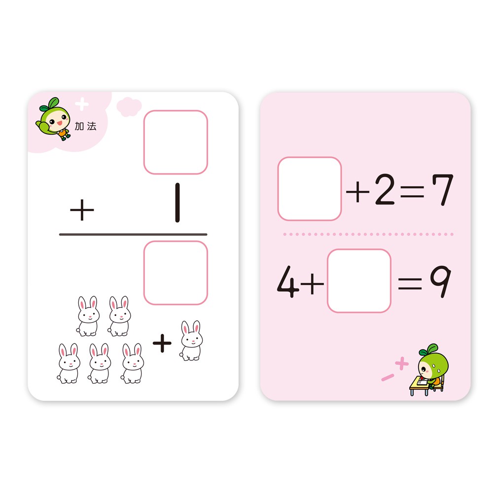 世一/10以內的減法學習卡 C030832、10以內的加法學習卡 C030831-細節圖4