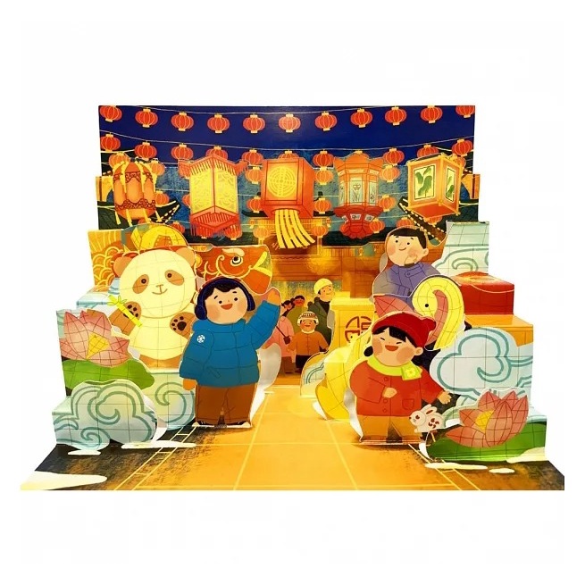 維京/過節囉！傳統節日情境立體書(2冊)-細節圖5