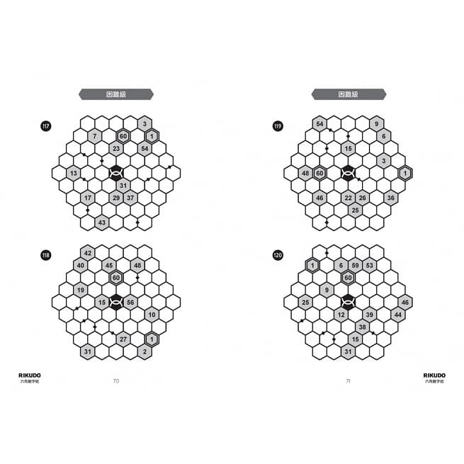 和平國際/RIKUDO六角數字蛇：新符號、新規則、新數字邏輯遊戲，6大難度級別，挑戰你的思考極限！-細節圖6