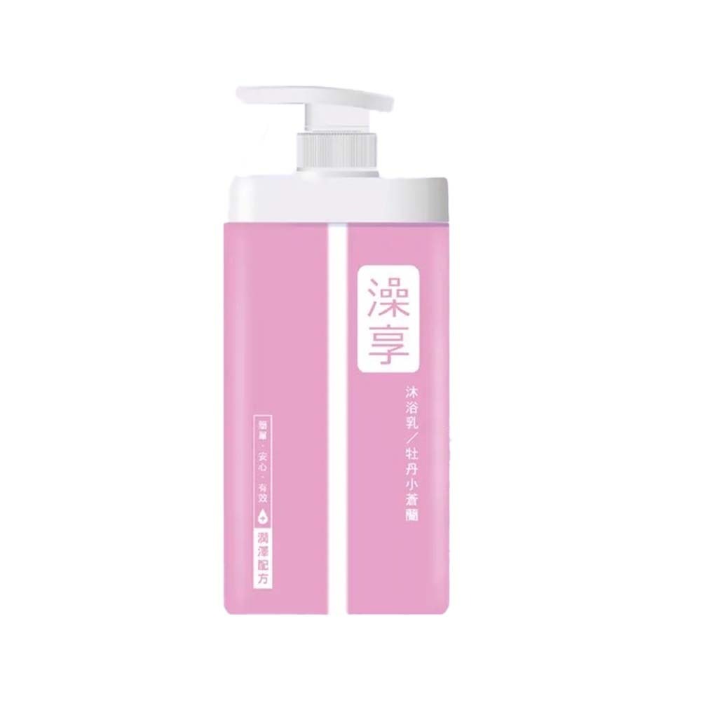 澡享 天然沐浴乳1000ml (牡丹小蒼蘭/玫瑰風信子/紫藤月光花/白茶/甘橙花梨木/雪松白麝香)-規格圖1