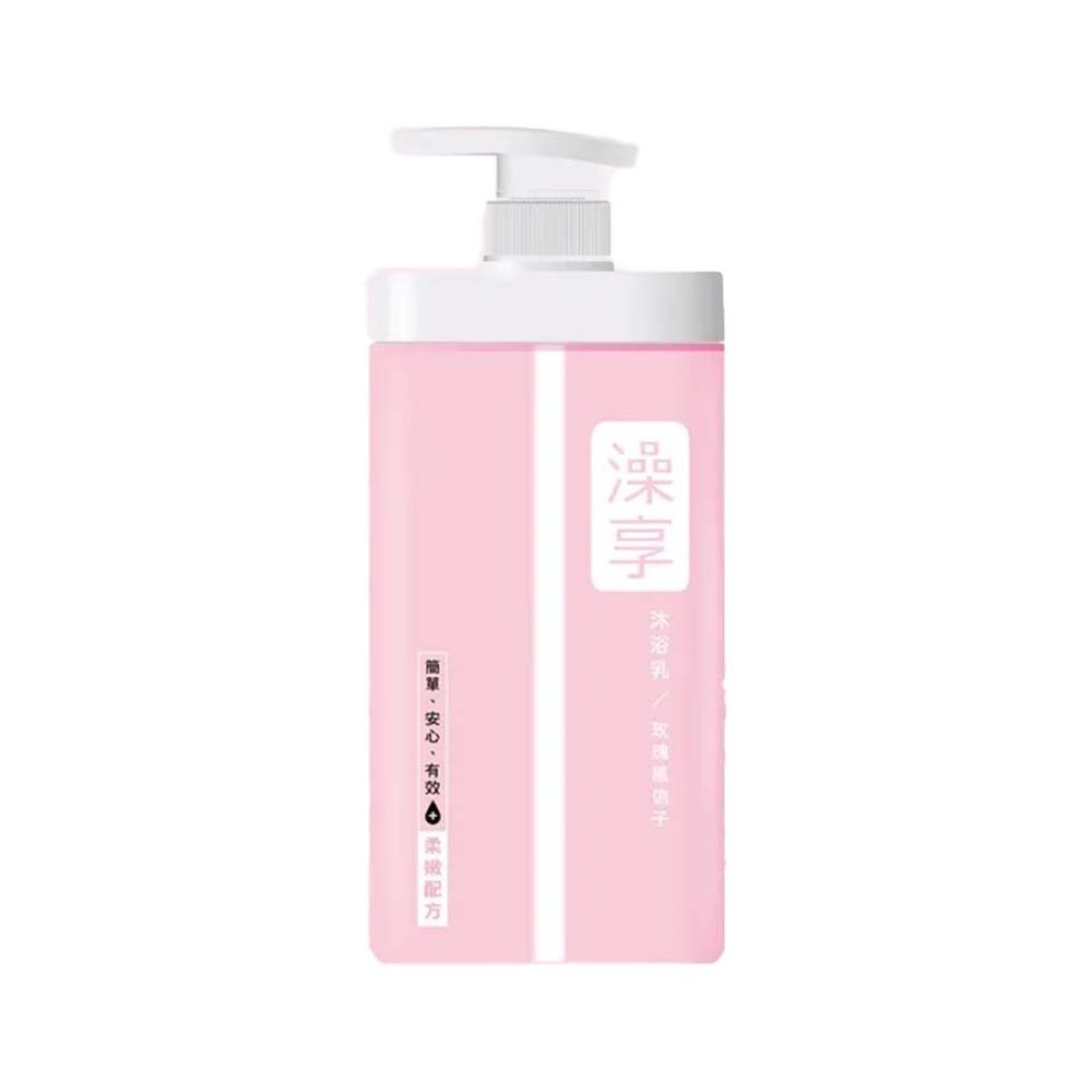 澡享 天然沐浴乳1000ml (牡丹小蒼蘭/玫瑰風信子/紫藤月光花/白茶/甘橙花梨木/雪松白麝香)-規格圖1
