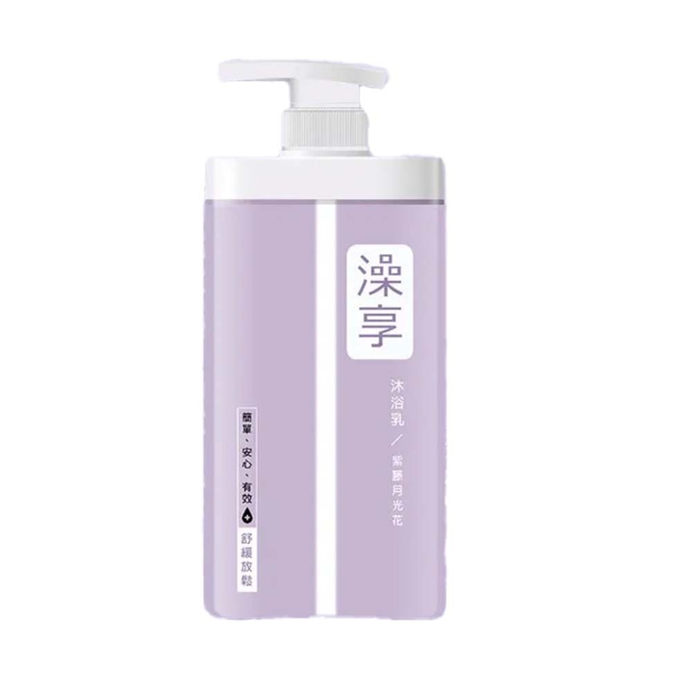 澡享 天然沐浴乳1000ml (牡丹小蒼蘭/玫瑰風信子/紫藤月光花/白茶/甘橙花梨木/雪松白麝香)-規格圖1