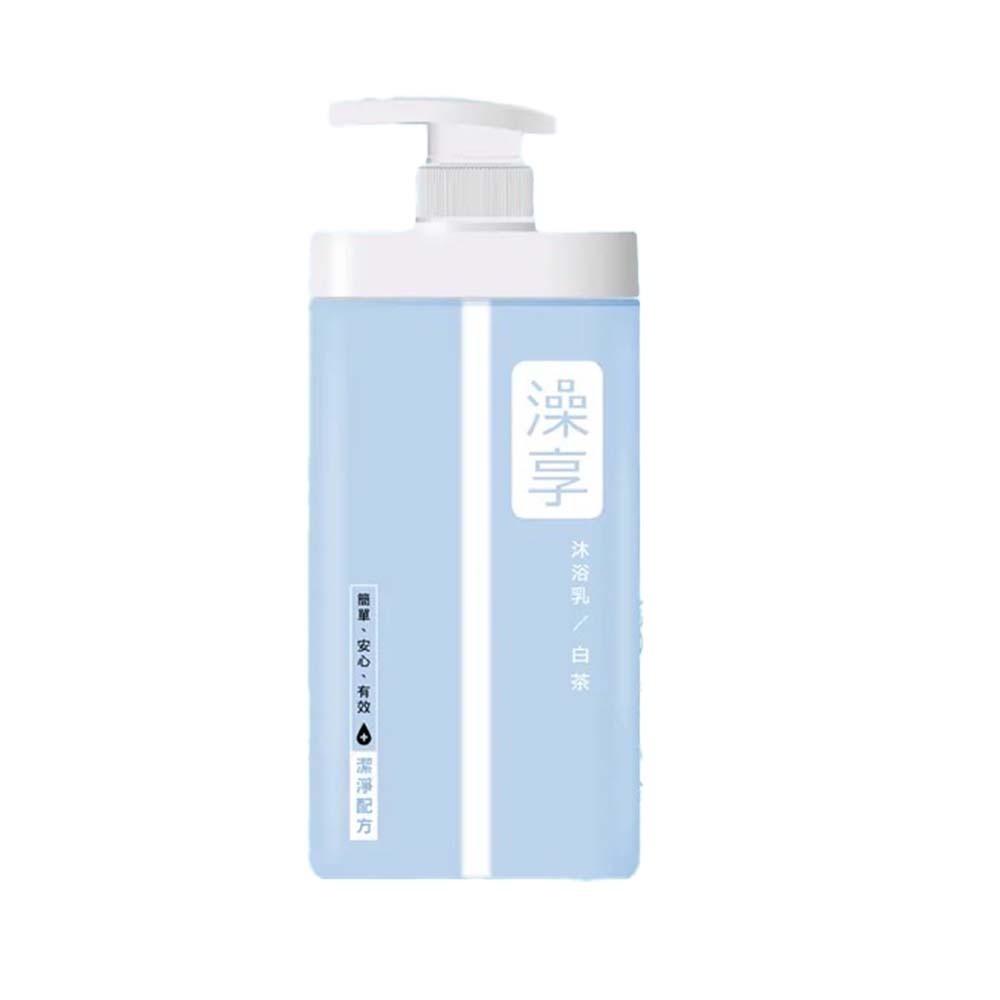 澡享 天然沐浴乳1000ml (牡丹小蒼蘭/玫瑰風信子/紫藤月光花/白茶/甘橙花梨木/雪松白麝香)-規格圖1
