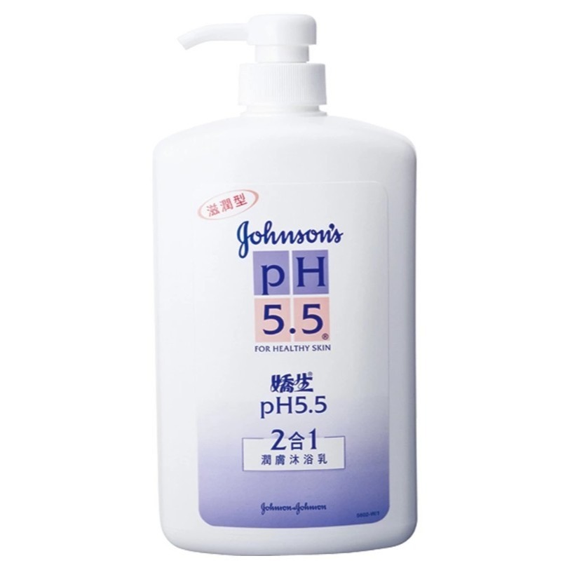 嬌生 pH5.5沐浴乳1000ml (一般/2合1潤膚)-規格圖2