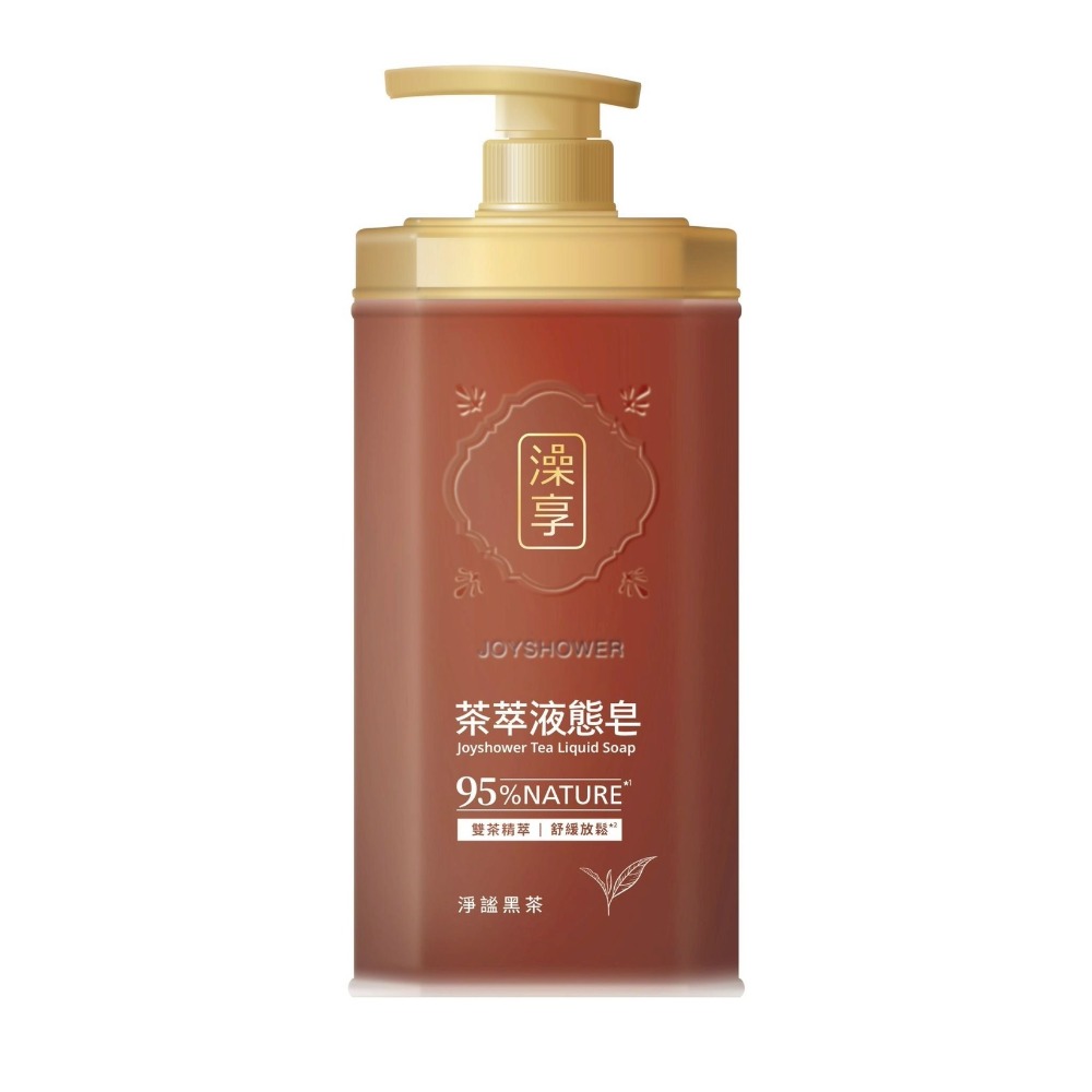 澡享 茶萃液態皂800g(絲絨白茶/淨謐黑茶/蜜韻烏龍茶)-規格圖1