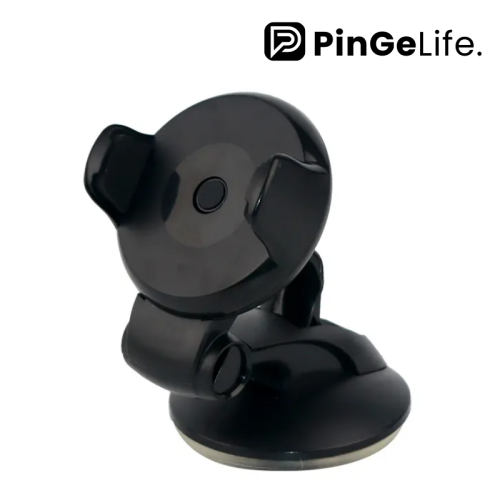 【PinGeLife.】氣壓閥吸盤手機架 儀錶板手機架 吸盤手機支架 擋風玻璃手機架 旋轉手機架 車載手機架 導航支架