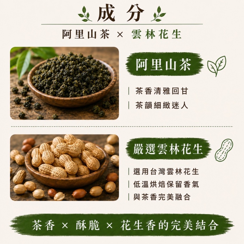 好評不斷回購 增量版🍃 阿里山茶酥心糖 180g /包-細節圖4