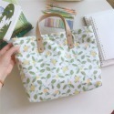 【小點事】清新百搭手提小拎包女棉布加厚立體質感法式田園風-規格圖8