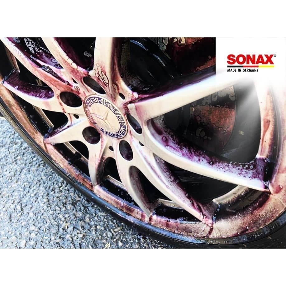 【SONAX】 極致輪圈精500ml 輪框清潔 輪圈清潔 變色配方 鐵粉清潔 加強清潔-細節圖3