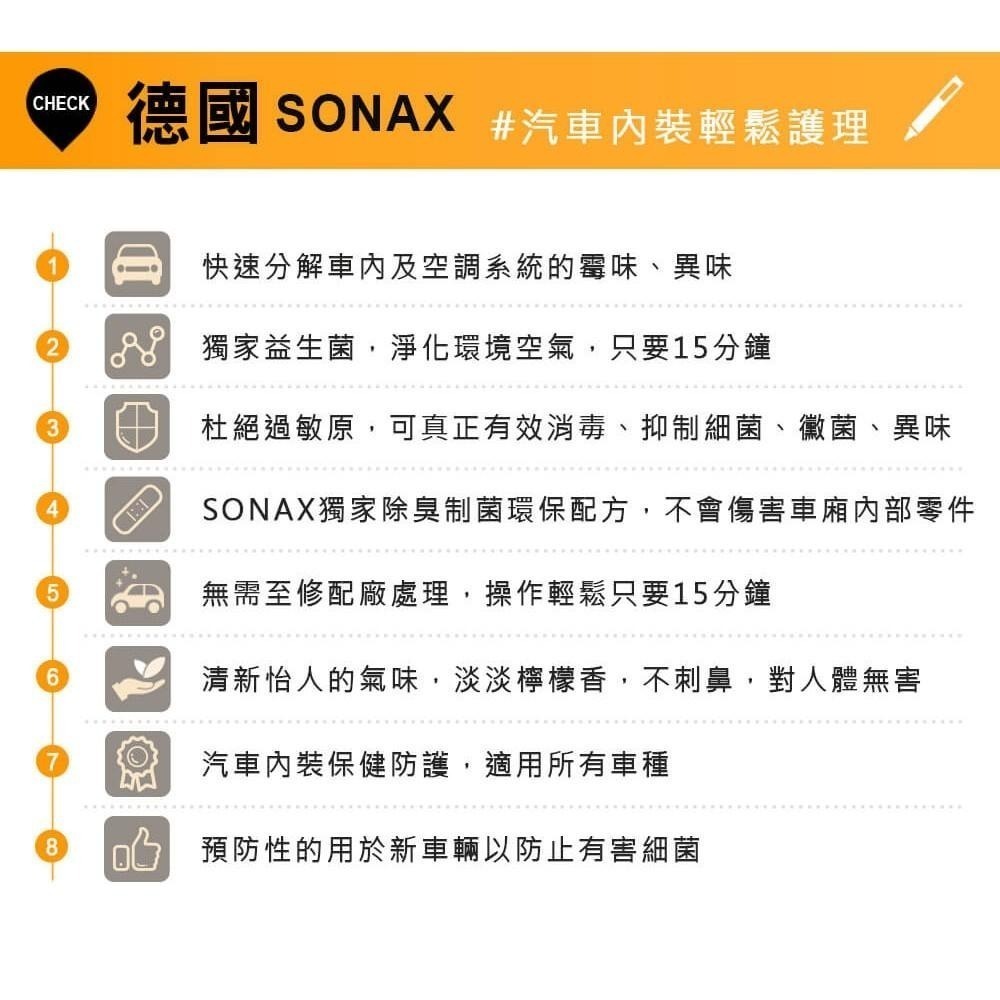 【SONAX】 AC冷氣空調森林浴-細節圖6