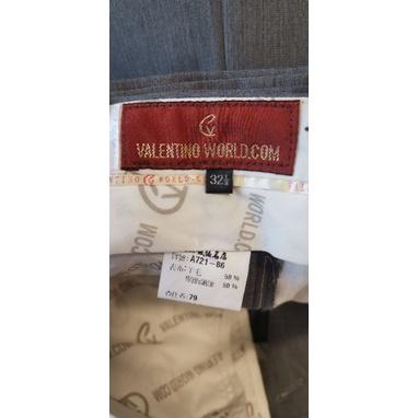 二手男士46號全套西裝，Valentino范倫鐵諾，50%羊毛布料-細節圖8