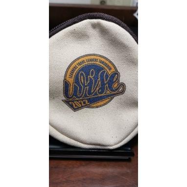 全新品，臺中葳格高中收納小圓包+水晶吉娃娃吊飾一個-細節圖2